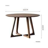 Modern Dining Tables Solid Wood Round Table Organizer Library Center Round Table Desk Nordic Living Room Home Furniturex