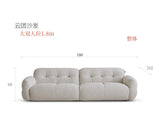 Waterproof Modern Living Room Sofas Luxury Nordic Corner Reclining Sofa Relaxing Elegant Chaises De Salon Furniture Decoration