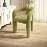 Richome Dressing Chair Makeup Flannel Stool Luxury Comfortable Chair for Dressing Table Livingroom Clothing Store Modern Design