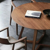 Modern Dining Tables Solid Wood Round Table Organizer Library Center Round Table Desk Nordic Living Room Home Furniturex
