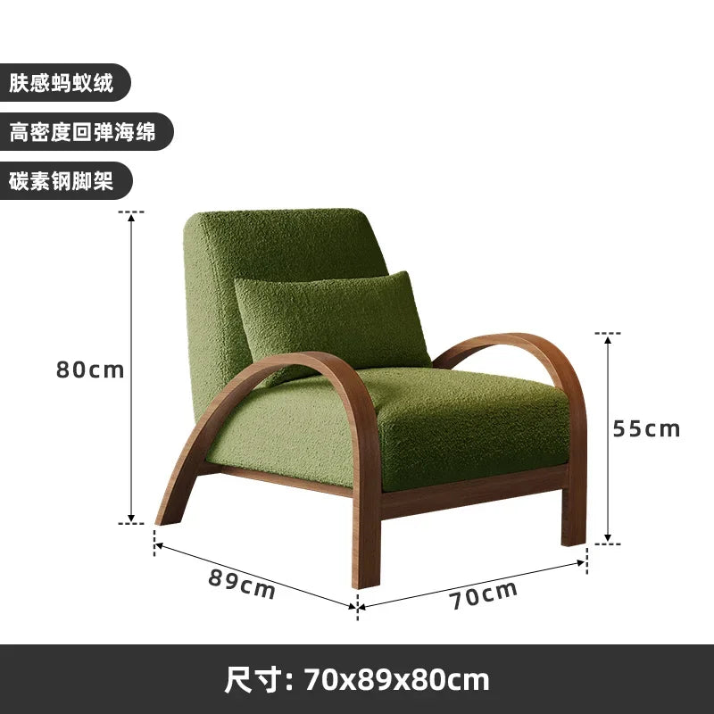 Lounge Vanity Living Room Chair Makeup Office Nordic Vanity Chairs Gaming Arm Fishin Designer Wood Sillon Postmodern Furniture