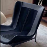 Upholstered Single Sofa Lounge Leisure Armless Lazy Chair Comfy Accent Chair for Living Room Bedroom Reading Room Recliner