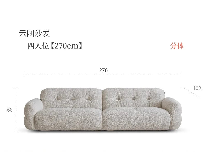 Waterproof Modern Living Room Sofas Luxury Nordic Corner Reclining Sofa Relaxing Elegant Chaises De Salon Furniture Decoration