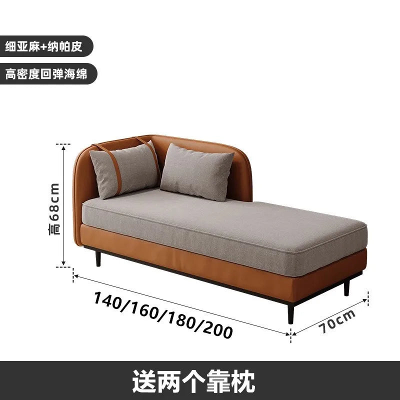 concubine high-end apartment balcony bedroom lazy sofa leisure recliner designer hotel  beauty couch
