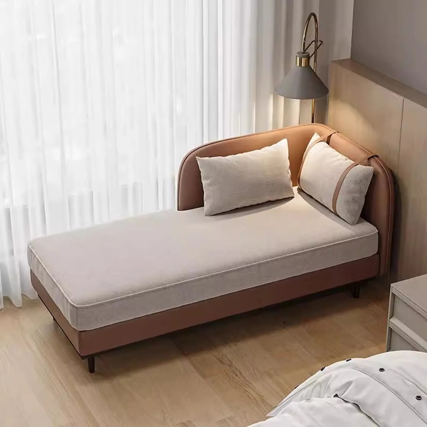 concubine high-end apartment balcony bedroom lazy sofa leisure recliner designer hotel  beauty couch
