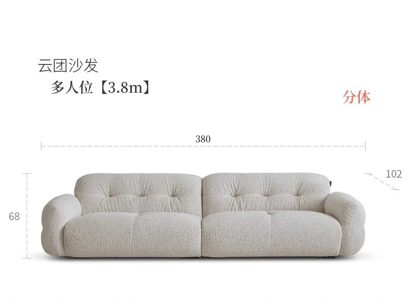 Waterproof Modern Living Room Sofas Luxury Nordic Corner Reclining Sofa Relaxing Elegant Chaises De Salon Furniture Decoration