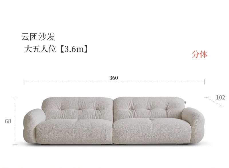 Waterproof Modern Living Room Sofas Luxury Nordic Corner Reclining Sofa Relaxing Elegant Chaises De Salon Furniture Decoration